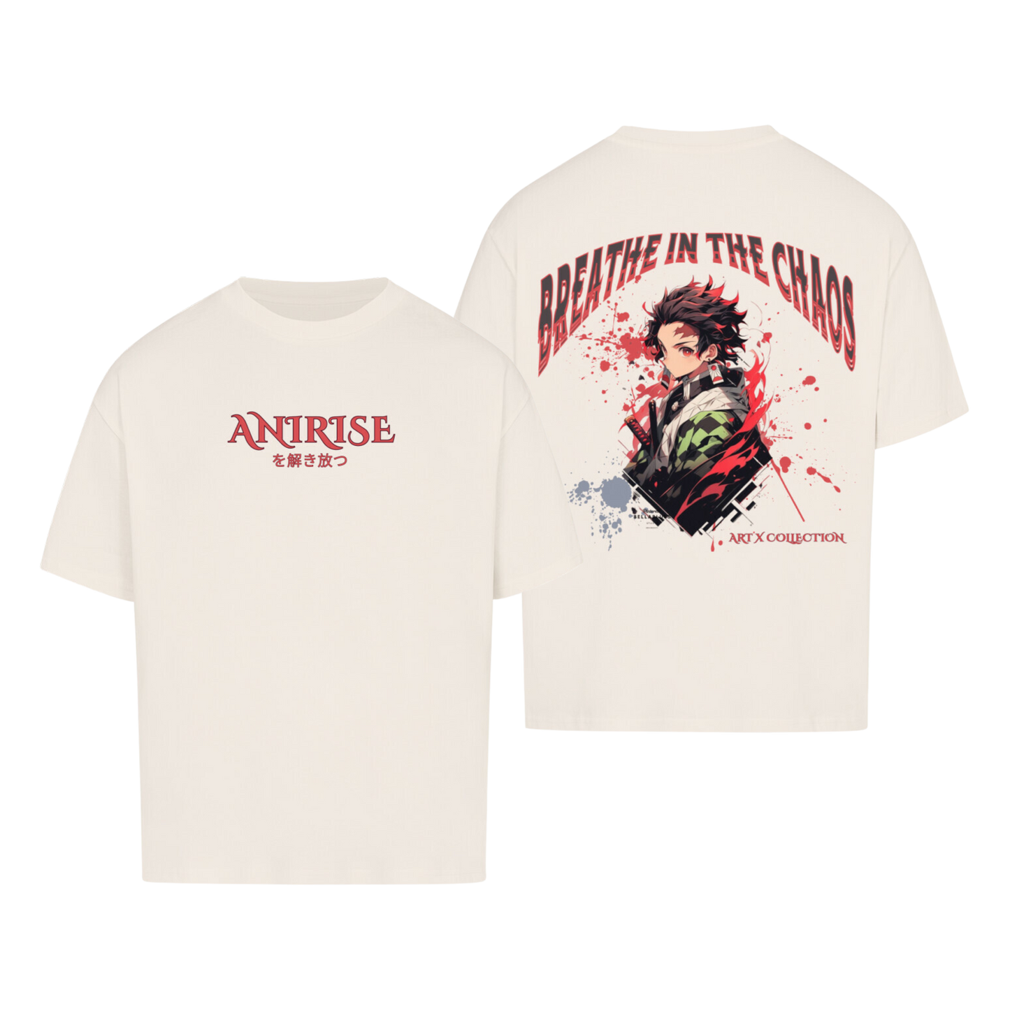 BREATHE IN THE CHAOS – OVERSIZED T-SHIRT (Tanjiro)