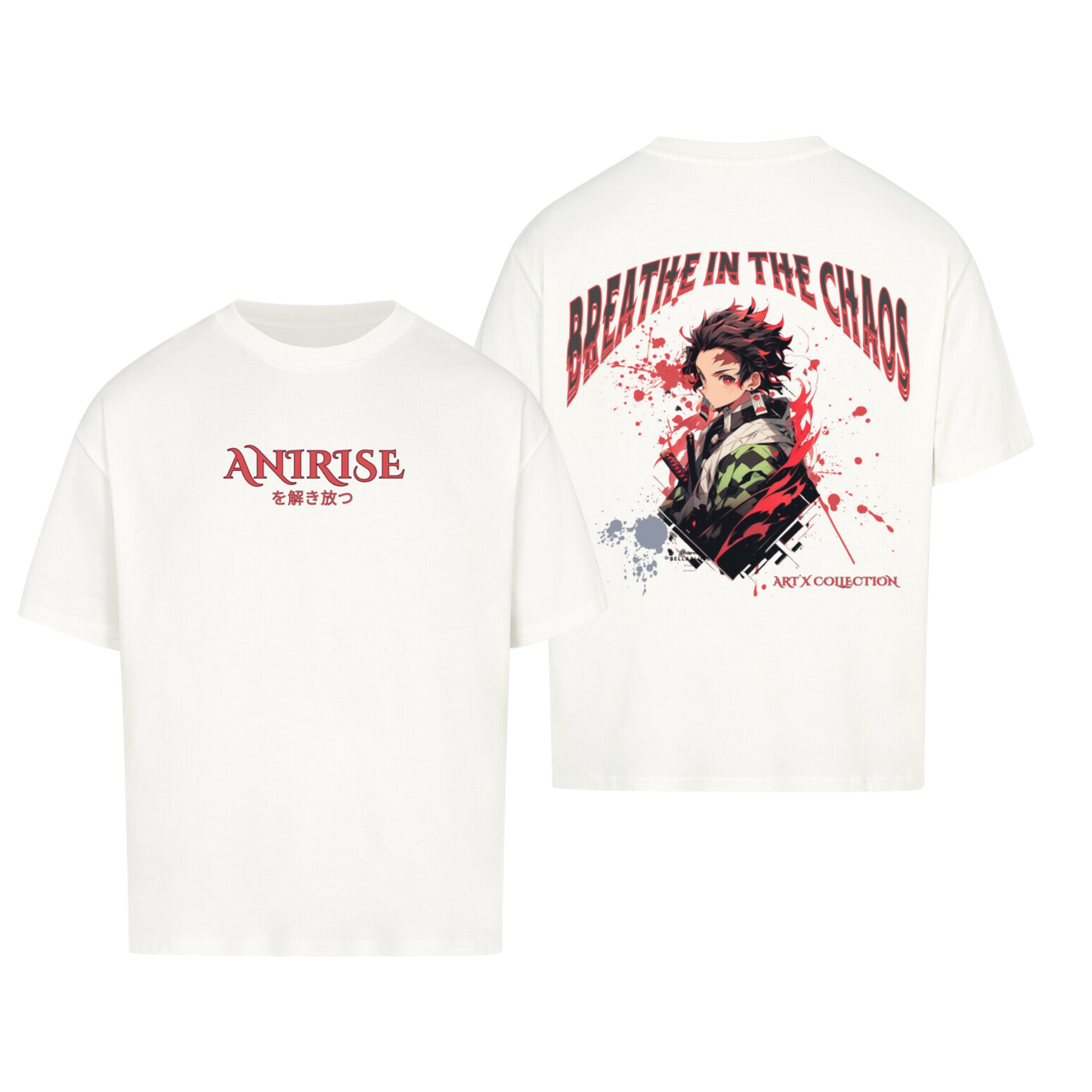 BREATHE IN THE CHAOS – OVERSIZED T-SHIRT (Tanjiro)