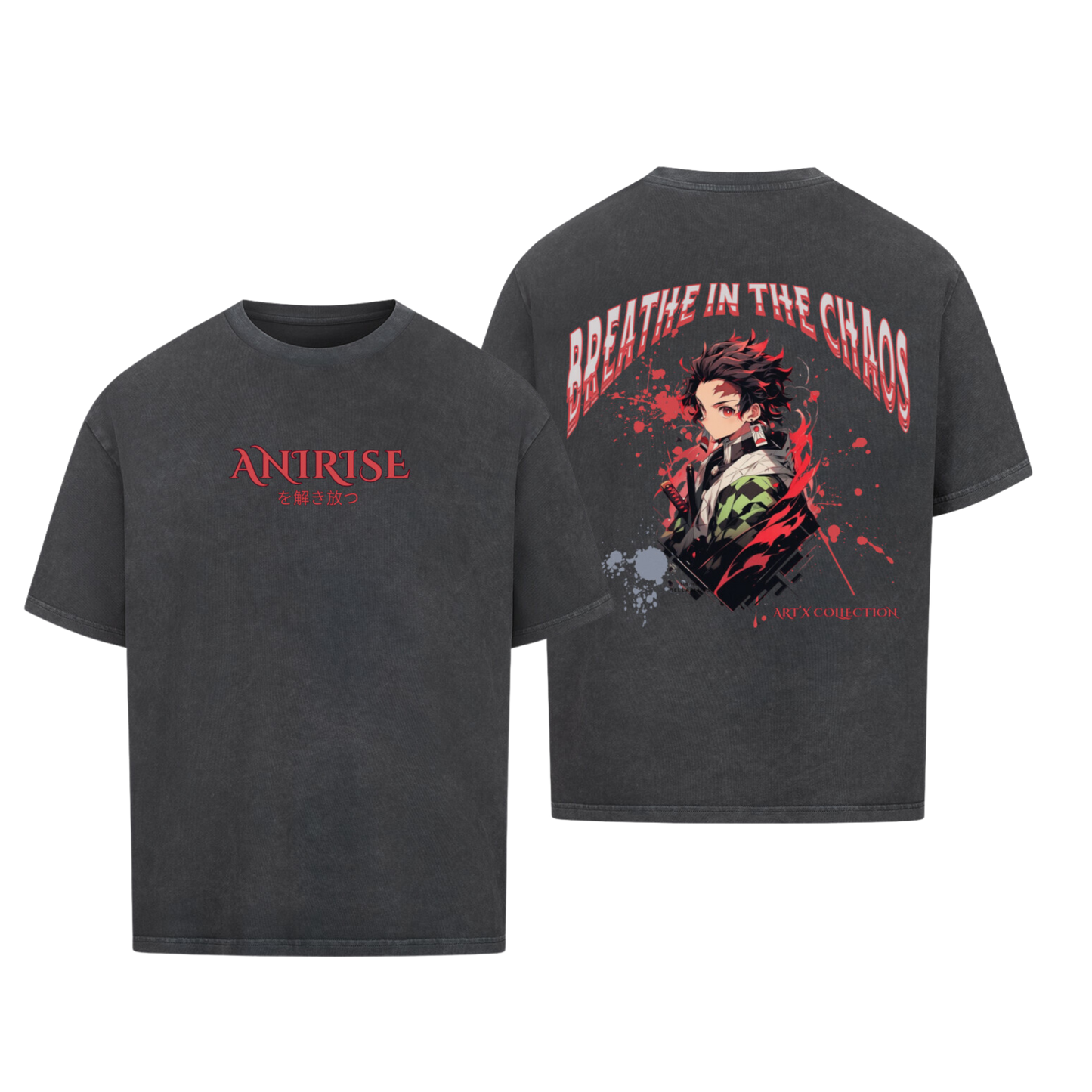BREATHE IN THE CHAOS – OVERSIZED T-SHIRT (Tanjiro)