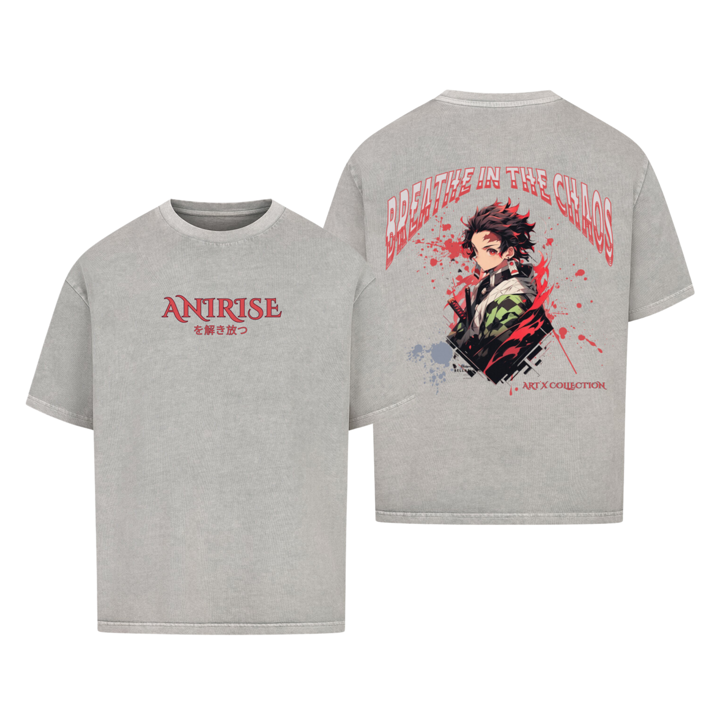 BREATHE IN THE CHAOS – OVERSIZED T-SHIRT (Tanjiro)