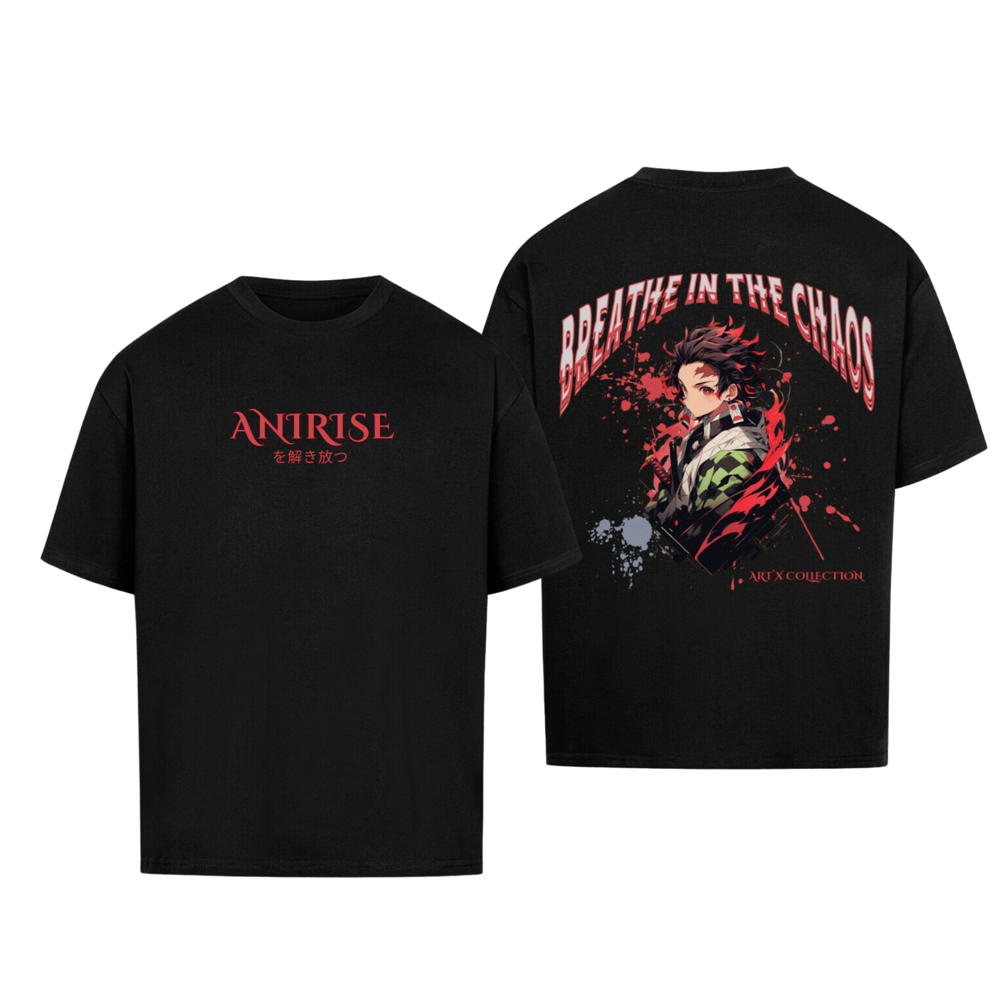 BREATHE IN THE CHAOS – OVERSIZED T-SHIRT (Tanjiro)