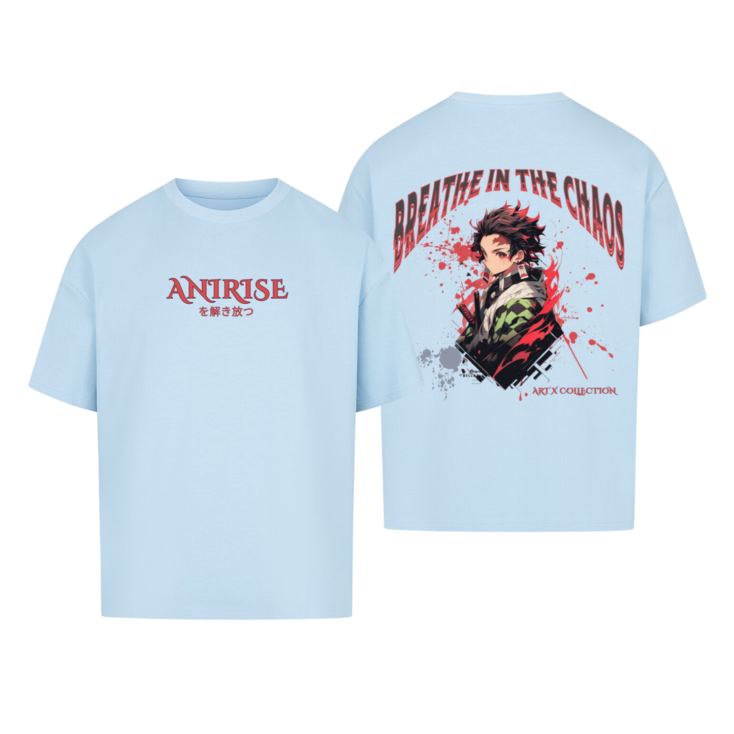 BREATHE IN THE CHAOS – OVERSIZED T-SHIRT (Tanjiro)