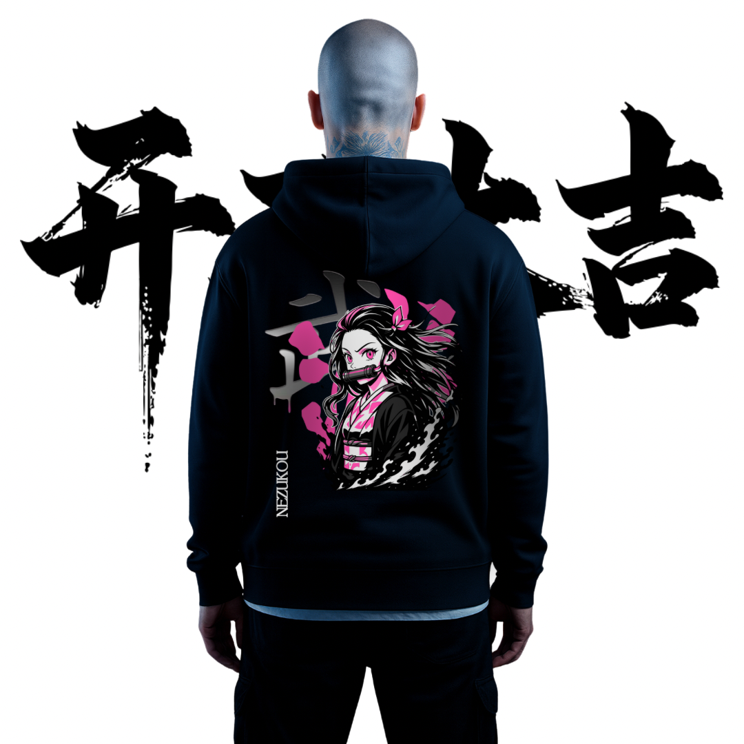 NEZUKO - VACANCY Oversized Hoodie